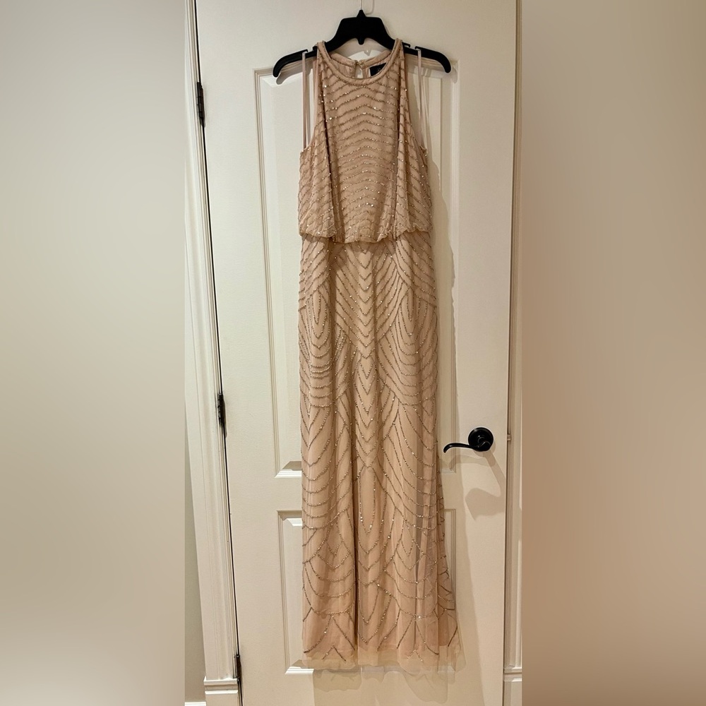 Beautiful beaded maxi dress